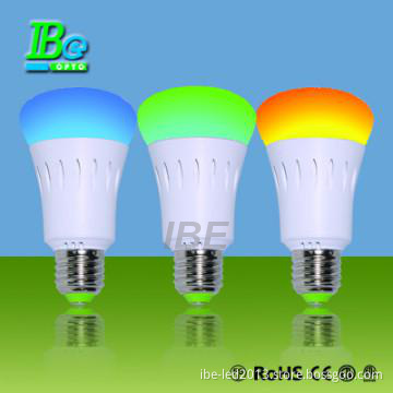 650lm whiteGroup Touch Screen LED RGB Bulb,dimmable led lights
